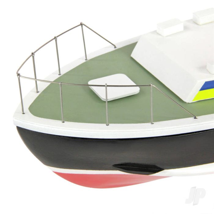 Humphrey Police Launch Boat (410mm) | Wood RC Model Kit