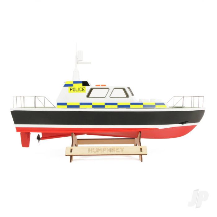 Humphrey Police Launch Boat (410mm) | Wood RC Model Kit