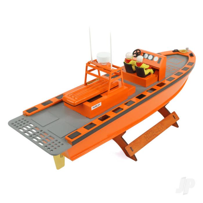 E-Class RNLI Inshore London Thames Lifeboat (400mm) | Wood RC Model Kit