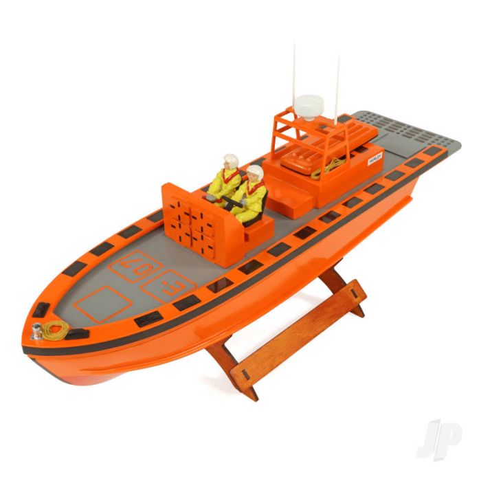 E-Class RNLI Inshore London Thames Lifeboat (400mm) | Wood RC Model Kit