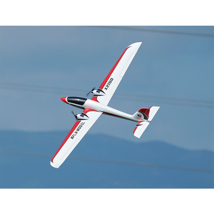 Xfly Swift X2100 Twin Glider ARTF (no Tx/Rx/Batt) RC Plane