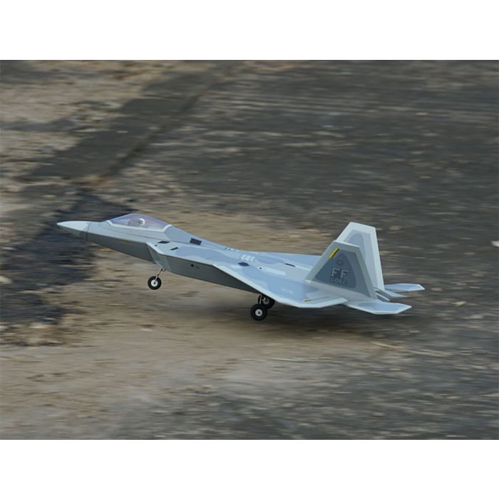 Xfly F-22 (702mm) Twin EDF RC Jet ARTF (no Tx/Rx/Batt/Cgr)