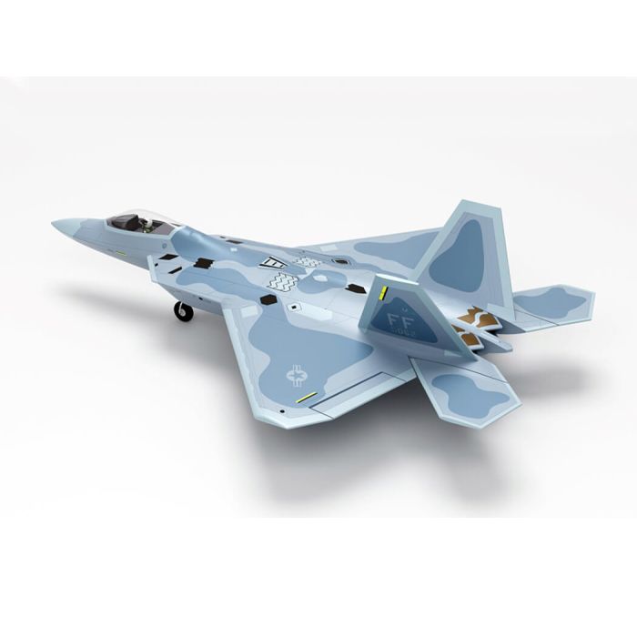 Xfly F-22 (702mm) Twin EDF RC Jet ARTF (no Tx/Rx/Batt/Cgr)