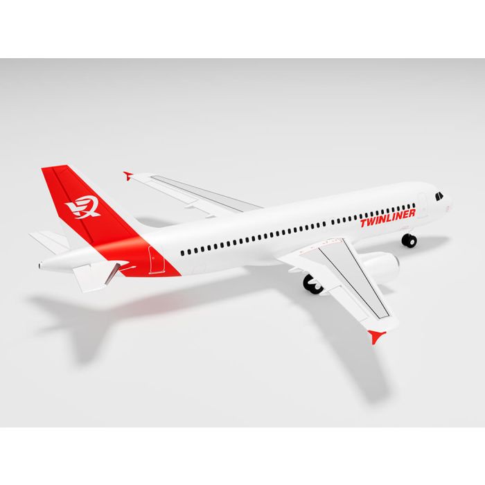 XFLY Twinliner Commercial Airliner (1010mm) ARTF (no Tx/Rx/Batt/Cgr) EDF RC Jet