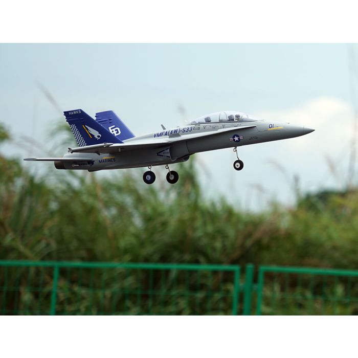 XFLY F-18 Hornet (705mm) ARTF (no Tx/Rx/Batt/Cgr) Twin EDF RC Fighter Jet
