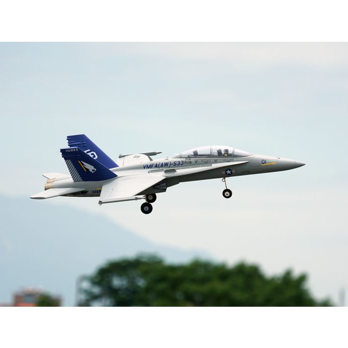 XFLY F-18 Hornet (705mm) ARTF (no Tx/Rx/Batt/Cgr) Twin EDF RC Fighter Jet