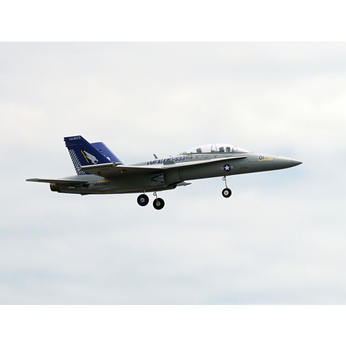 XFLY F-18 Hornet (705mm) ARTF (no Tx/Rx/Batt/Cgr) Twin EDF RC Fighter Jet