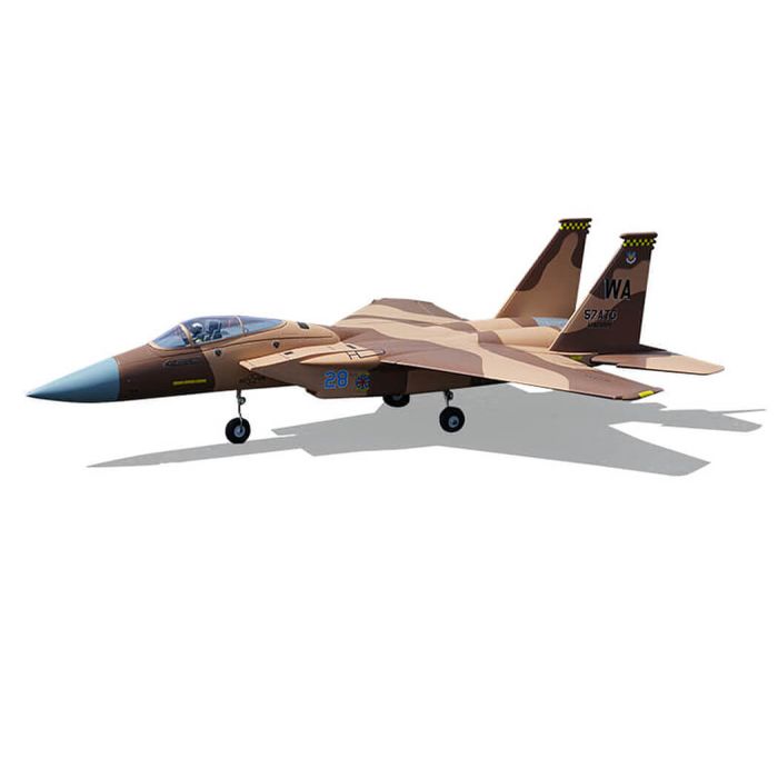 XFLY F-15 Eagle (710mm) ARTF (no Tx/Rx/Batt/Cgr) Twin EDF RC Fighter Jet – Desert