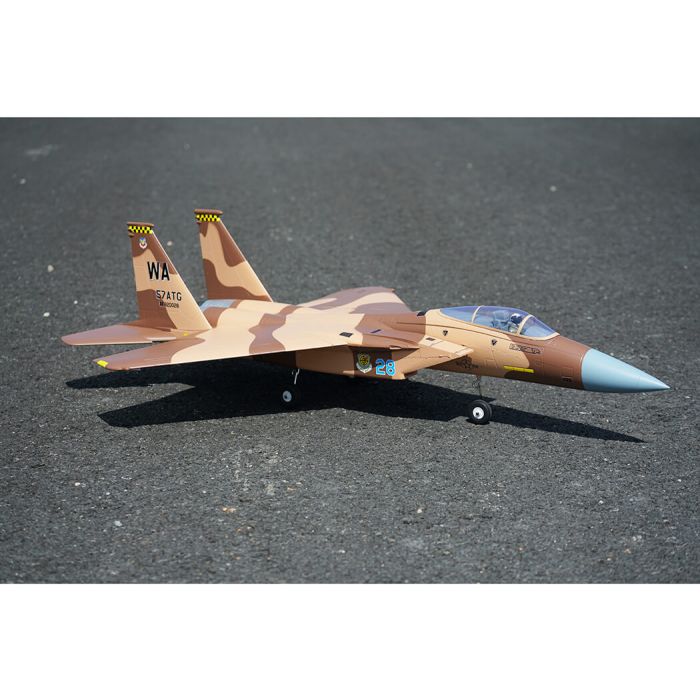 XFLY F-15 Eagle (710mm) ARTF (no Tx/Rx/Batt/Cgr) Twin EDF RC Fighter Jet – Desert