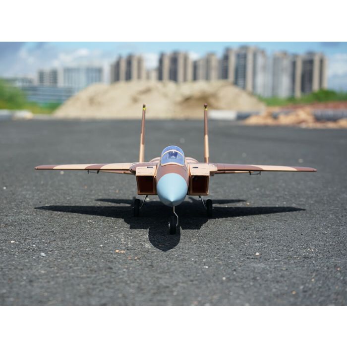 XFLY F-15 Eagle (710mm) ARTF (no Tx/Rx/Batt/Cgr) Twin EDF RC Fighter Jet – Desert