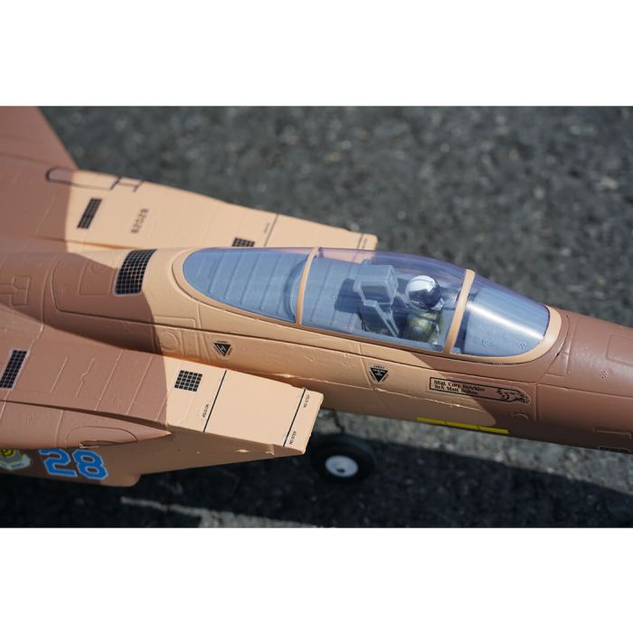 XFLY F-15 Eagle (710mm) ARTF (no Tx/Rx/Batt/Cgr) Twin EDF RC Fighter Jet – Desert
