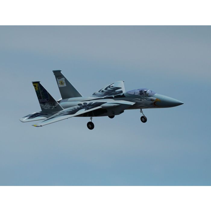 XFLY F-15 Eagle (710mm) ARTF (no Tx/Rx/Batt/Cgr) Twin EDF RC Fighter Jet – Grey