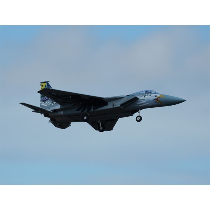 XFLY F-15 Eagle (710mm) ARTF (no Tx/Rx/Batt/Cgr) Twin EDF RC Fighter Jet – Grey