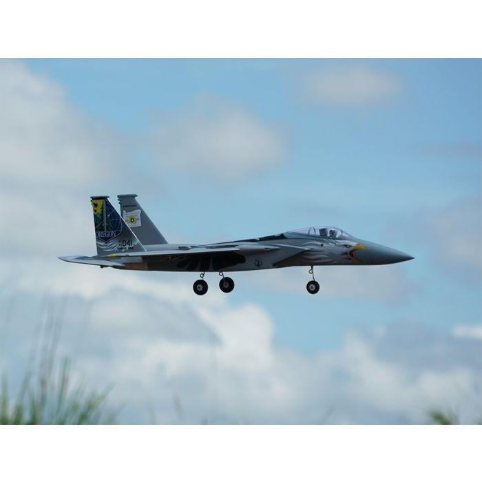 XFLY F-15 Eagle (710mm) ARTF (no Tx/Rx/Batt/Cgr) Twin EDF RC Fighter Jet – Grey
