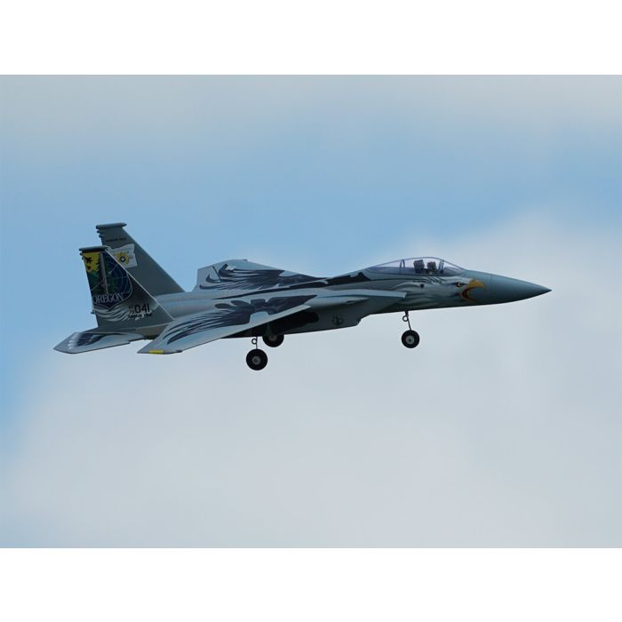 XFLY F-15 Eagle (710mm) ARTF (no Tx/Rx/Batt/Cgr) Twin EDF RC Fighter Jet – Grey