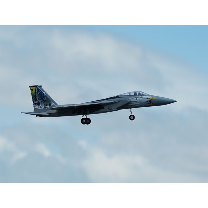 XFLY F-15 Eagle (710mm) ARTF (no Tx/Rx/Batt/Cgr) Twin EDF RC Fighter Jet – Grey