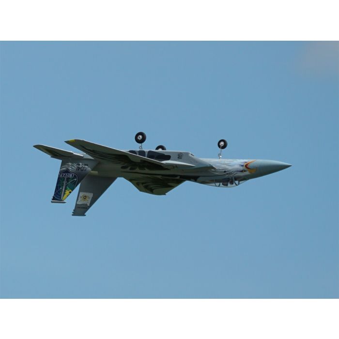 XFLY F-15 Eagle (710mm) ARTF (no Tx/Rx/Batt/Cgr) Twin EDF RC Fighter Jet – Grey