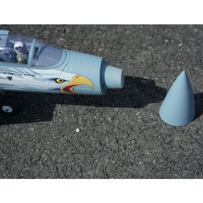 XFLY F-15 Eagle (710mm) ARTF (no Tx/Rx/Batt/Cgr) Twin EDF RC Fighter Jet – Grey