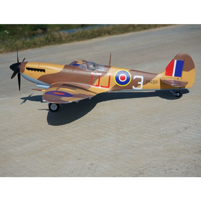 Xfly Supermarine Spitfire MkIX (1200mm) ARTF (no Tx/Rx/Batt) RC Plane - Brown