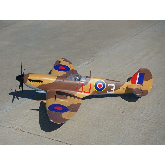 Xfly Supermarine Spitfire MkIX (1200mm) ARTF (no Tx/Rx/Batt) RC Plane - Brown