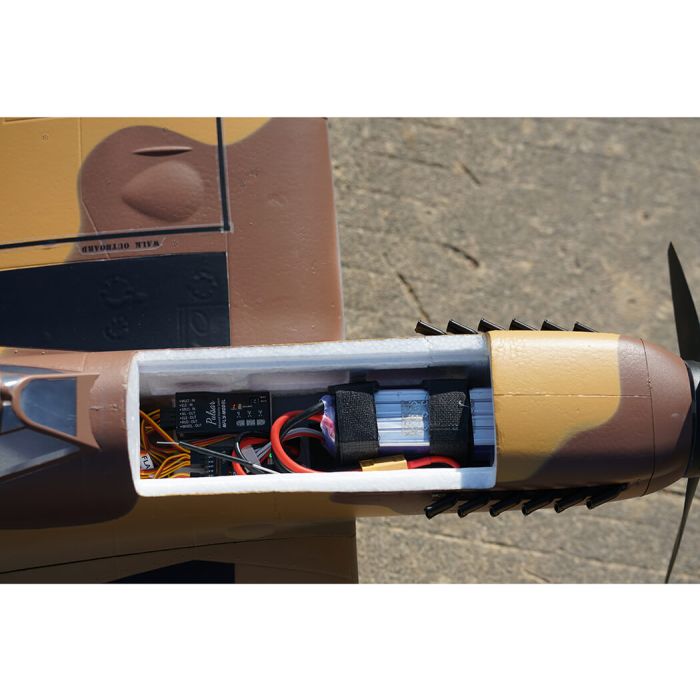 Xfly Supermarine Spitfire MkIX (1200mm) ARTF (no Tx/Rx/Batt) RC Plane - Unpainted