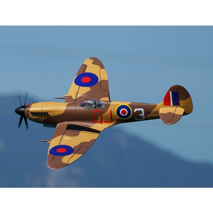 Xfly Supermarine Spitfire MkIX (1200mm) ARTF (no Tx/Rx/Batt) RC Plane - Unpainted