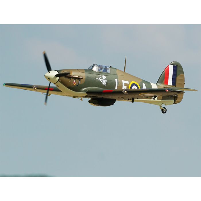 Xfly Hawker Hurricane Mk1 ARTF (no Tx/Rx/Batt) RC Plane – Brown