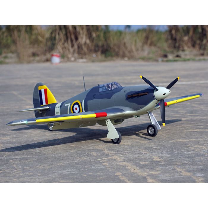 Xfly Hawker Hurricane Mk1 ARTF (no Tx/Rx/Batt) RC Plane – Grey