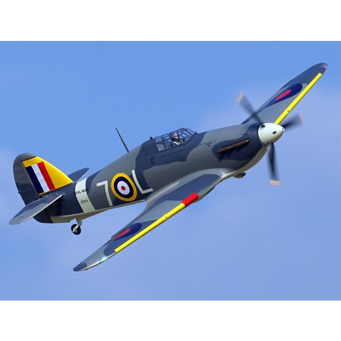 Xfly Hawker Hurricane Mk1 ARTF (no Tx/Rx/Batt) RC Plane – Grey