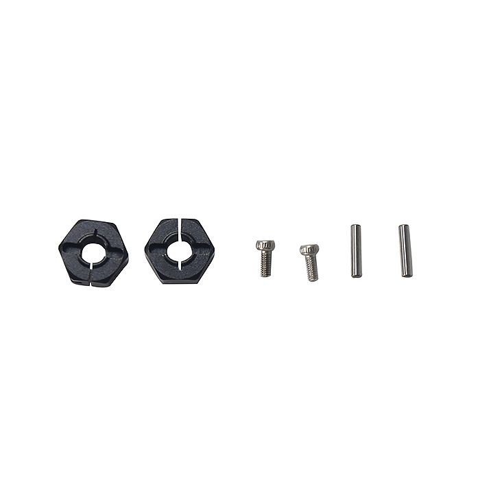 X-Rider Flamingo 6mm Hex. Hub Set(Metal,Black)