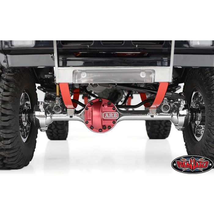 RC4WD Yota II Ultimate Scale Cast Front Axle (Chrome)
