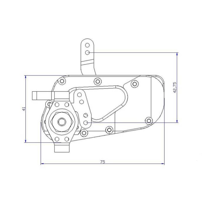 RC4WD Bully 2 Competition Crawler Rear Axle