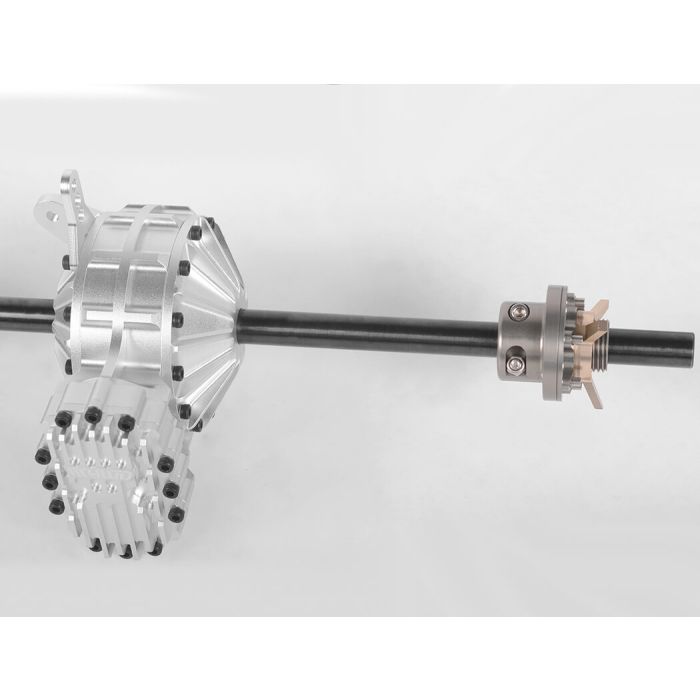 RC4WD 1/4 Scale Aluminium Rear Axle W/Quick Change Gears (Skell