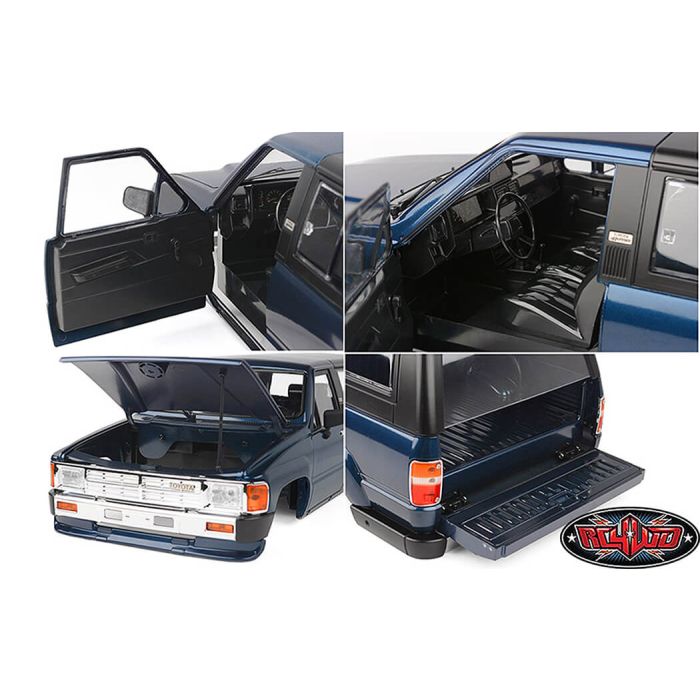 RC4WD 1985 Toyota 4runner Hard Body Complete Set (Medium Blue)
