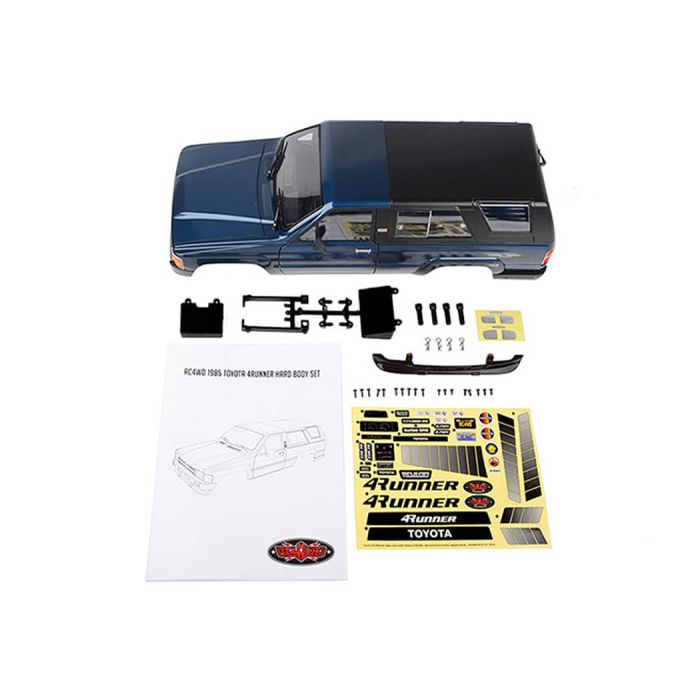 RC4WD 1985 Toyota 4runner Hard Body Complete Set (Medium Blue)