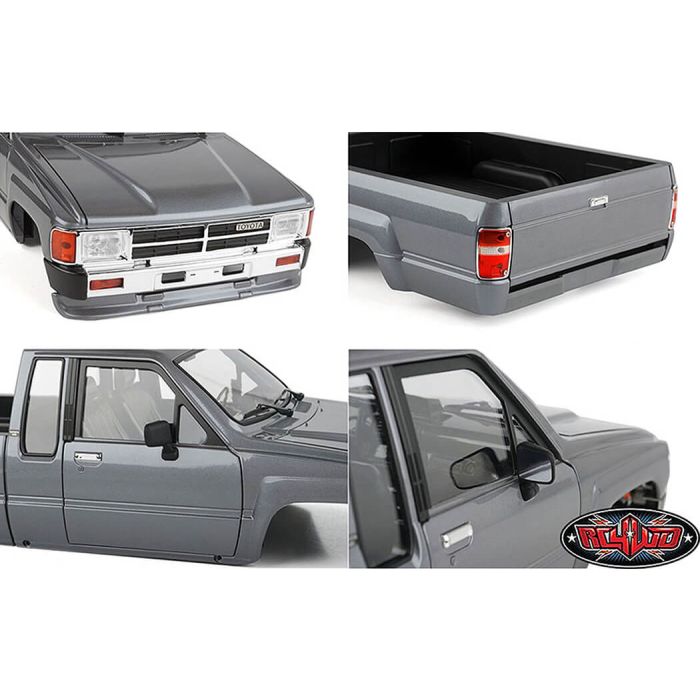 RC4WD 1987 Toyota Xtracab Hard Body Complete Set (Grey)