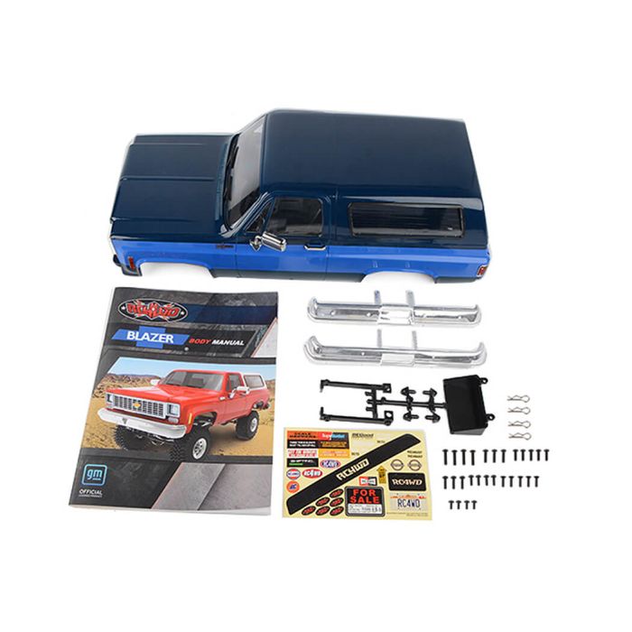 RC4WD Chevrolet Blazer Hard Body Complete Set (Navy/Blue)