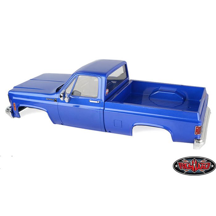 RC4WD 1:10 Chevrolet K10 Scottsdale RC Car Hard Body Set (Blue)