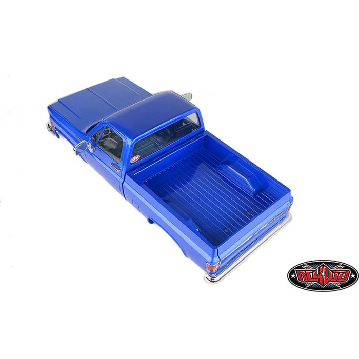 RC4WD 1:10 Chevrolet K10 Scottsdale RC Car Hard Body Set (Blue)