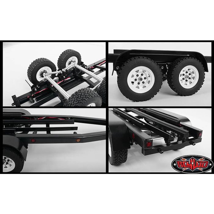 RC4WD Bigdog 1/10 Dual Axle Scale Boat Trailer