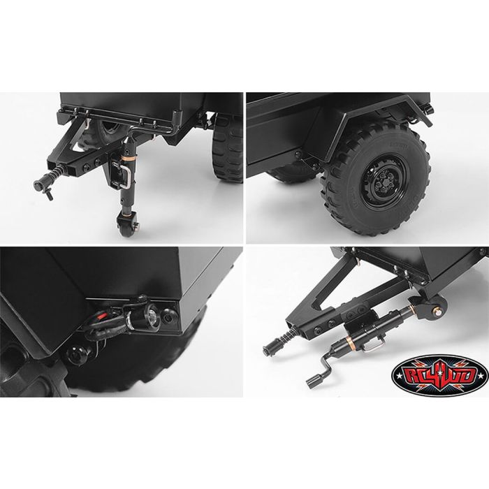 RC4WD 1/10 M416 Scale Trailer