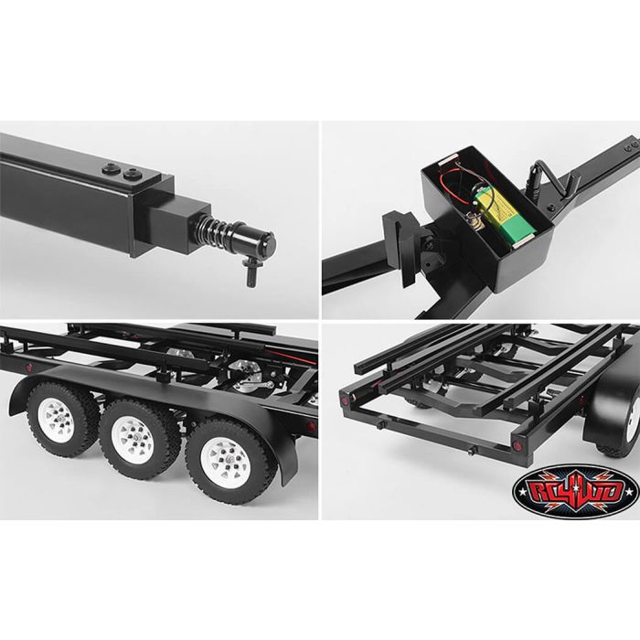 RC4WD Bigdog 1/10 Triple Axle Scale Boat Trailer
