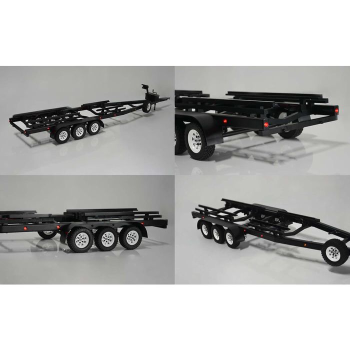 RC4WD Bigdog 1/10 Tri Axle Widebody Scale Boat Trailer