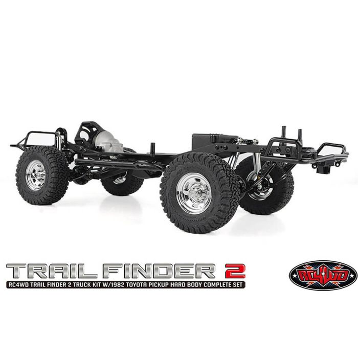 RC4WD Trail Finder 2 RC Crawler Truck Kit w/1982 Toyota Hilux Pickup Body Set