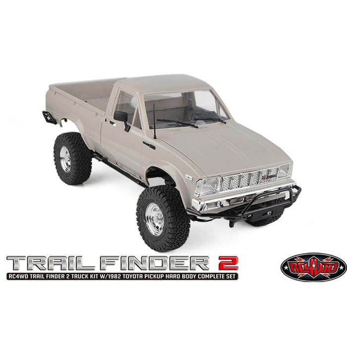 RC4WD Trail Finder 2 RC Crawler Truck Kit w/1982 Toyota Hilux Pickup Body Set