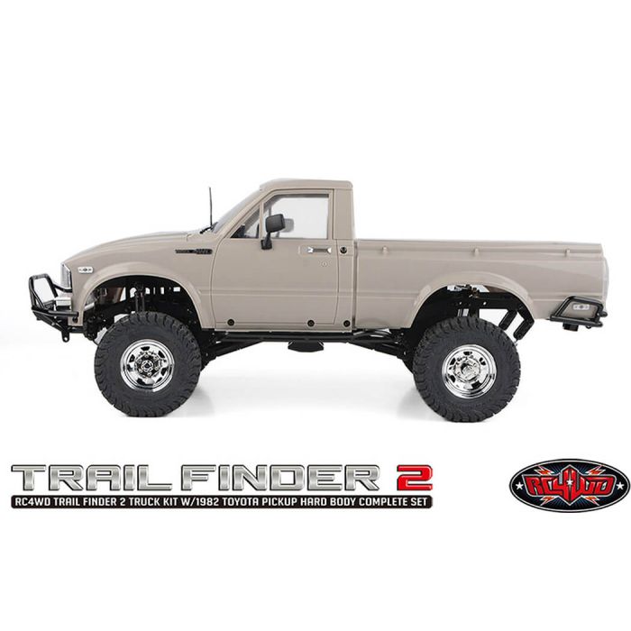 RC4WD Trail Finder 2 RC Crawler Truck Kit w/1982 Toyota Hilux Pickup Body Set