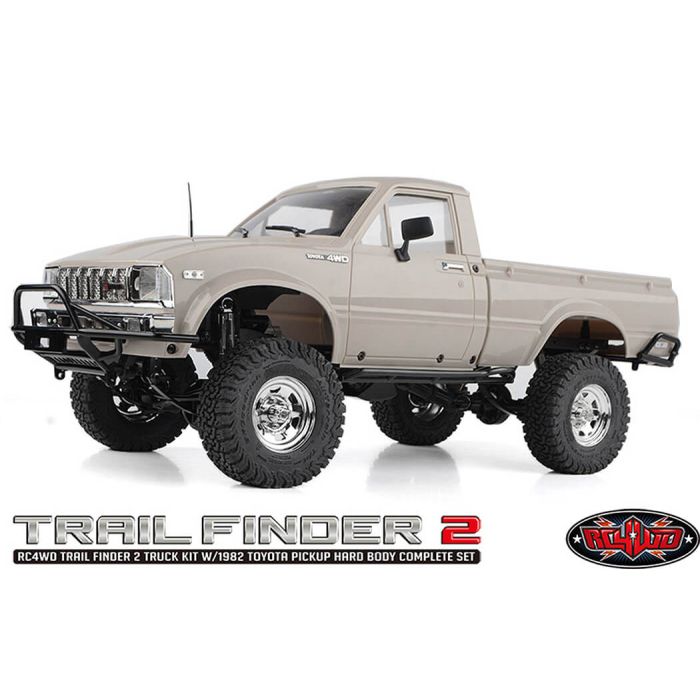 RC4WD Trail Finder 2 RC Crawler Truck Kit w/1982 Toyota Hilux Pickup Body Set