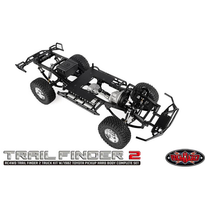 RC4WD Trail Finder 2 RC Crawler Truck Kit w/1982 Toyota Hilux Pickup Body Set