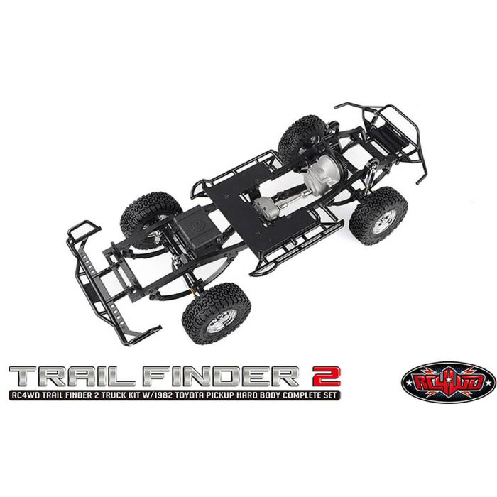 RC4WD Trail Finder 2 RC Crawler Truck Kit w/1982 Toyota Hilux Pickup Body Set