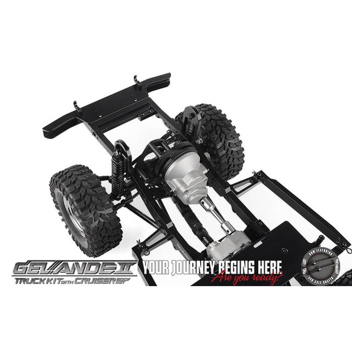 RC4WD Gelande 2 RC Crawler Truck Kit w/2025 Cruiser Body Set